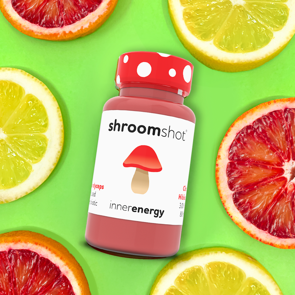 Shroomworks - Citrus Hibiscus Energy Shot W/ Cordyceps Mushroom