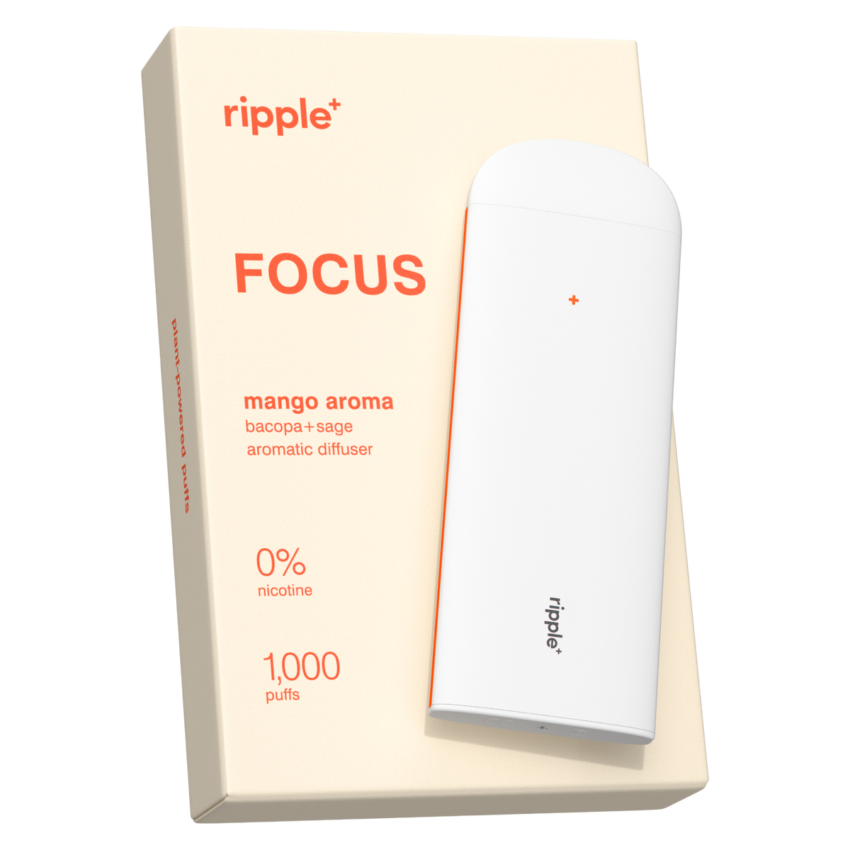 Ripple+ Focus - Mango Zero Nicotine Diffuser
