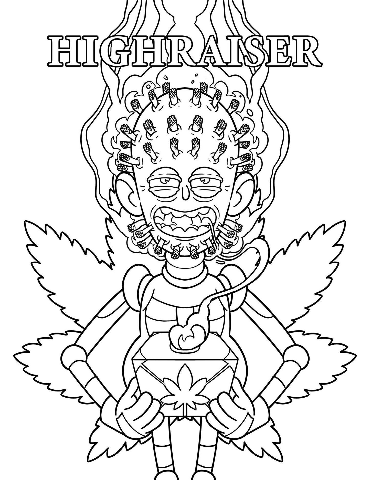 
                  
                    Wood Rocket Products - Killer Buds Coloring Book, CB-031
                  
                