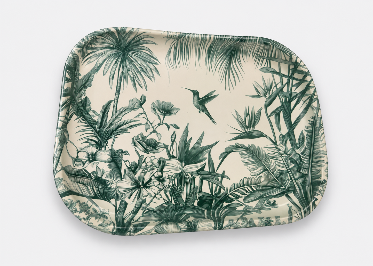 
                  
                    World Buyers - Tropical Hummingbird Metal Tray - MT110
                  
                
