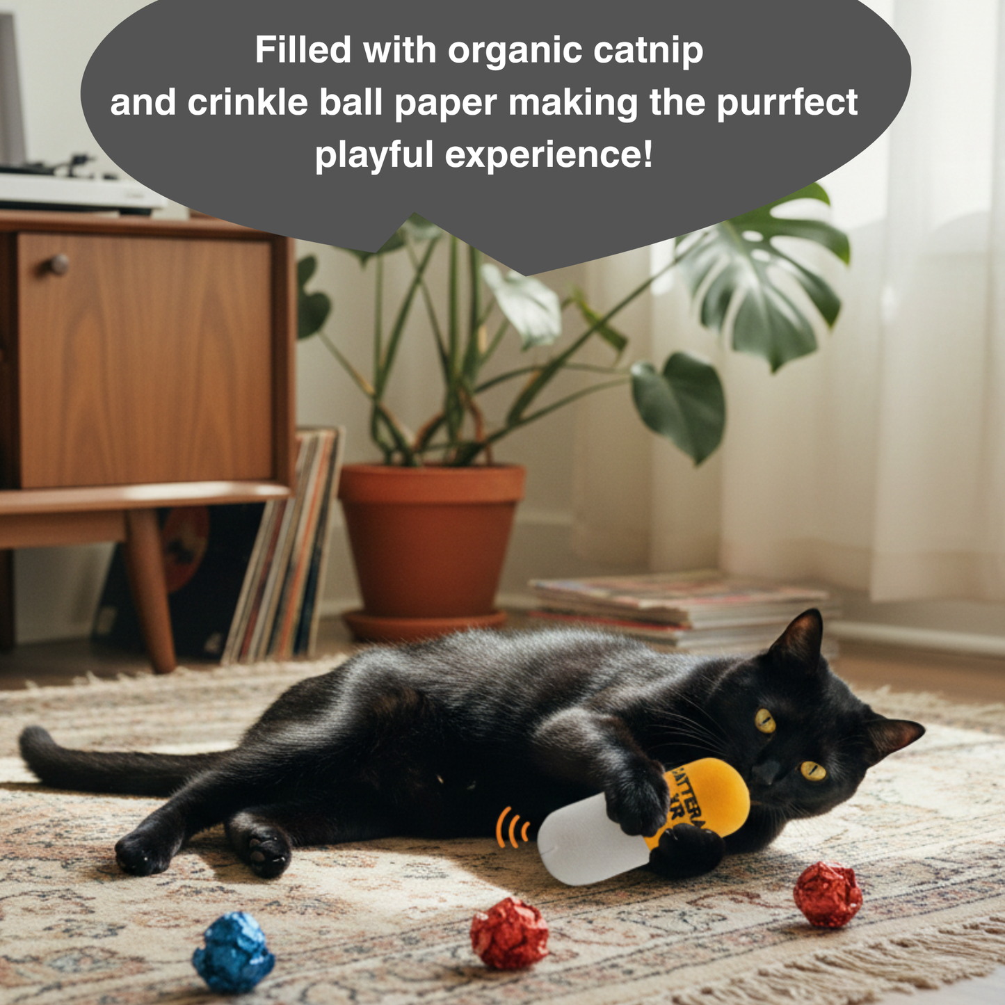 
                  
                    Smokey's Stash - Catterall Catnip Filled Mini Kicker Toys (4 in a pack)
                  
                