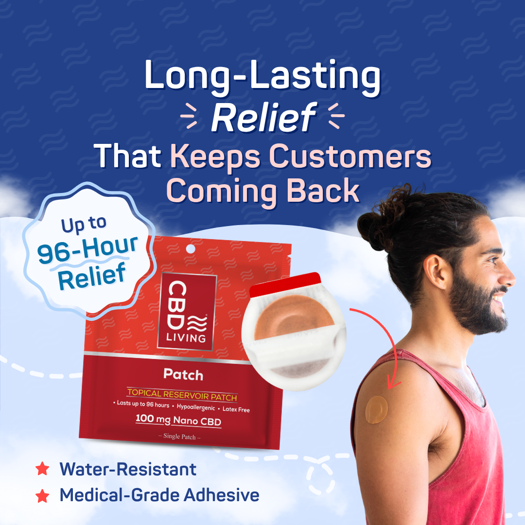 
                  
                    CBD Living - CBD Topical Relief Patch 100mg
                  
                