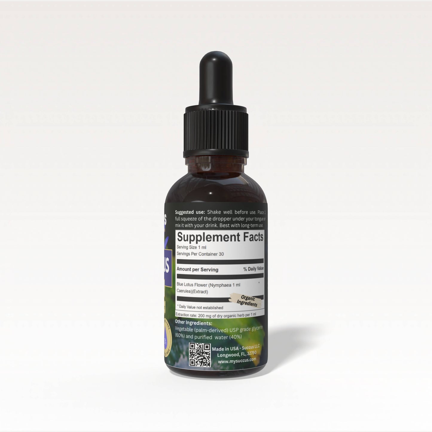 
                  
                    Succus - Blue Lotus Tincture - The Flower of Intuition (High Potency)
                  
                