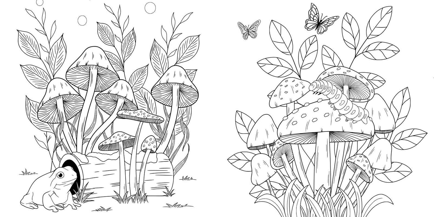 
                  
                    Simon & Schuster - Magic Mushrooms Coloring Book by
                  
                