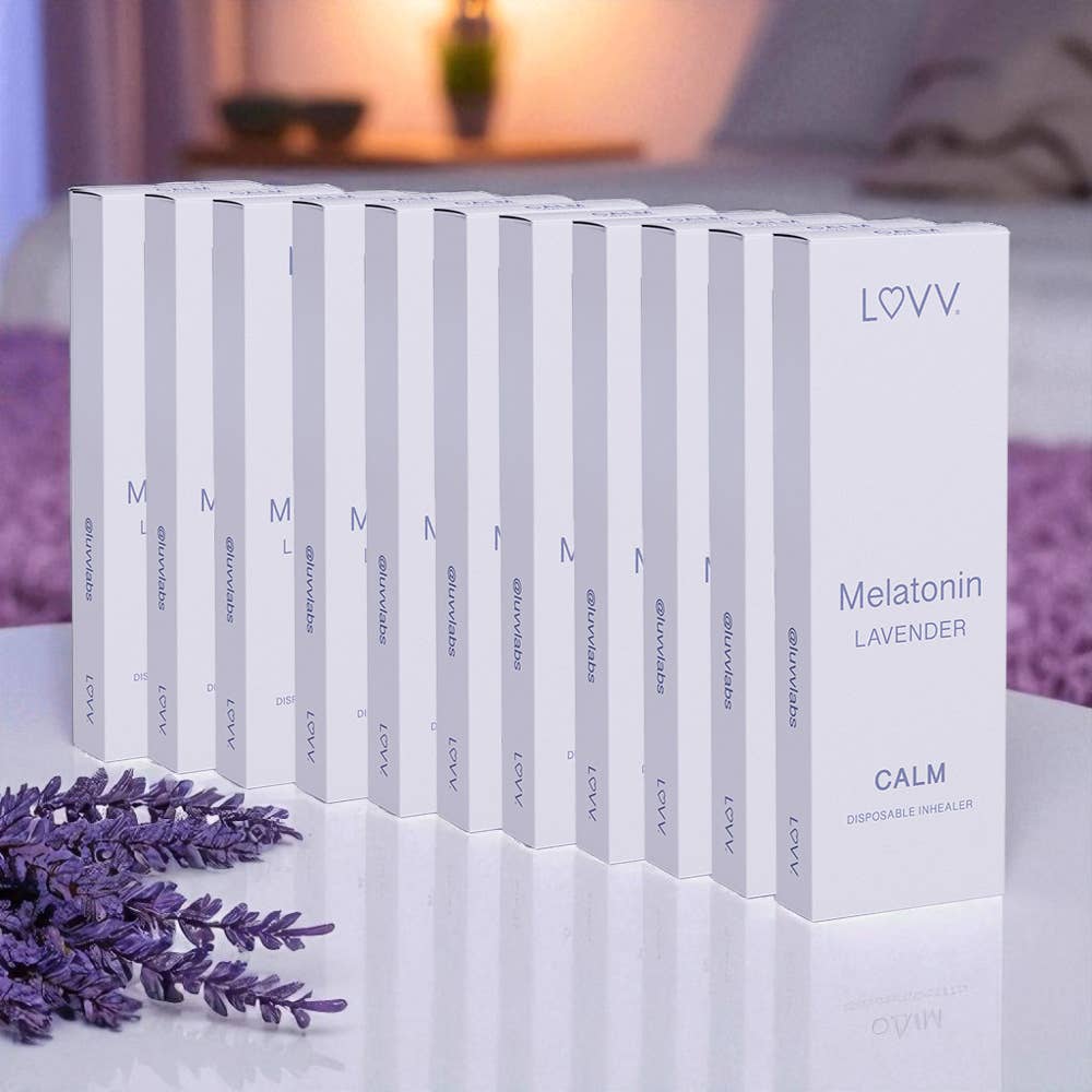 
                  
                    LUVV Labs - 1 LUVV CALM Melatonin Infused Lavender Flavored Inhealers
                  
                