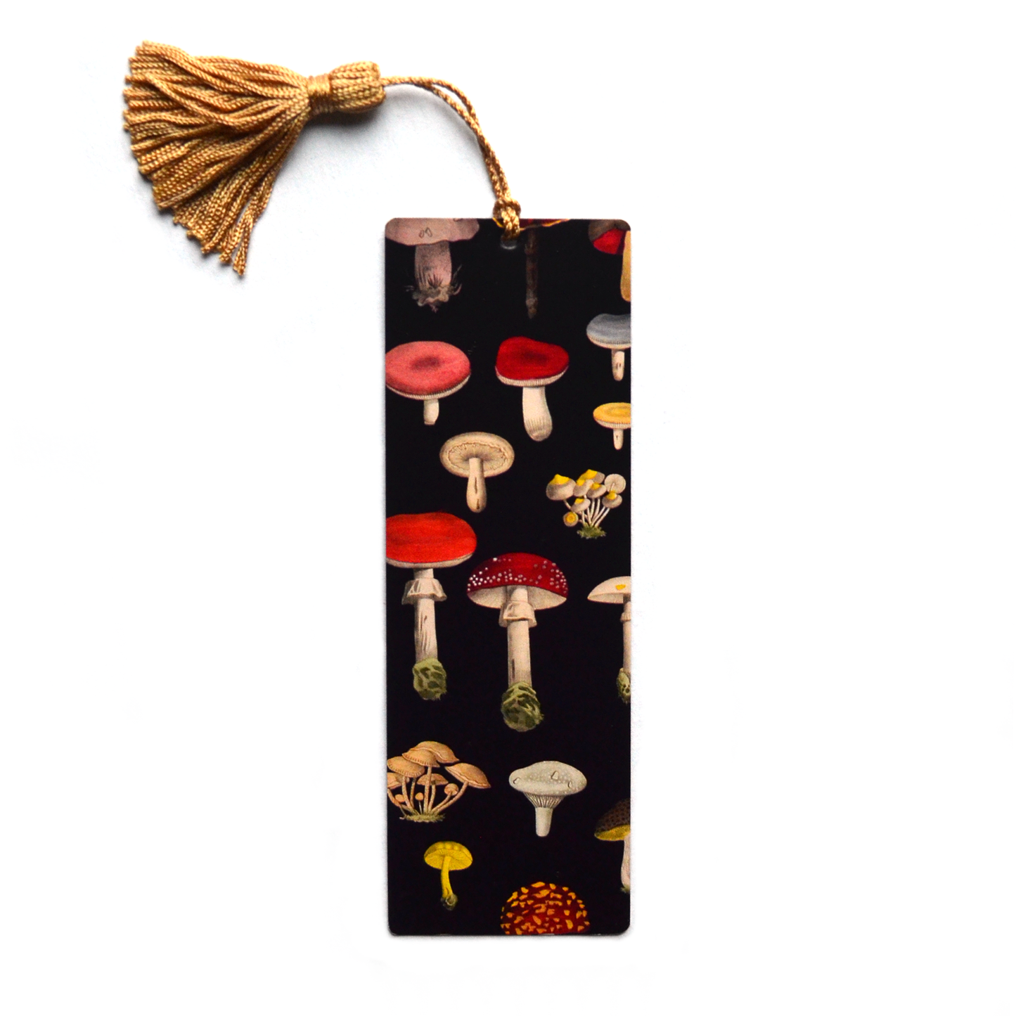 
                  
                    Curious Prints - Botanical Mushroom and Marbled Bookmark with Tassel
                  
                