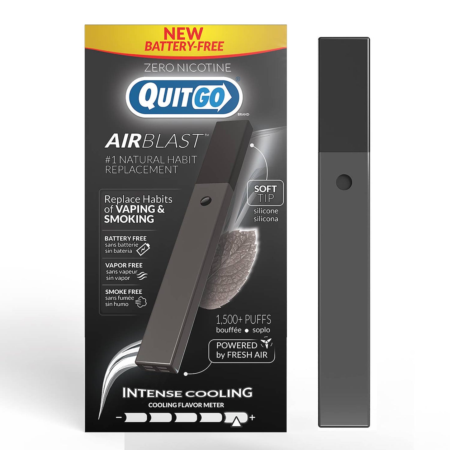 
                  
                    QuitGo - QuitGo® Intense Cooling AirBlast - New Sleek Shape
                  
                