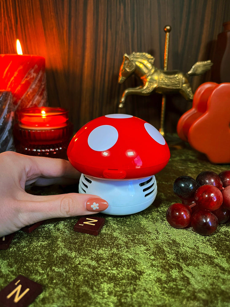 
                  
                    Mini Mushroom Vacuum - Desk Cleaner
                  
                