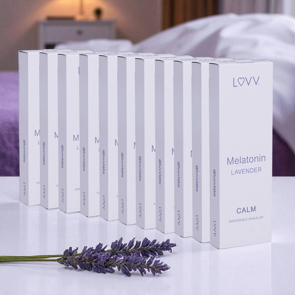 
                  
                    LUVV Labs - 1 LUVV CALM Melatonin Infused Lavender Flavored Inhealers
                  
                