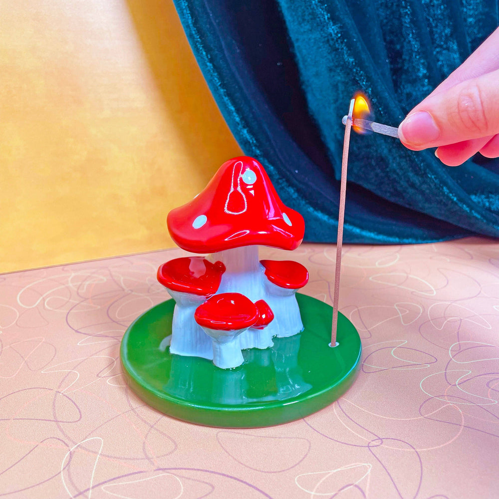 
                  
                    Mushroom Incense Holder
                  
                