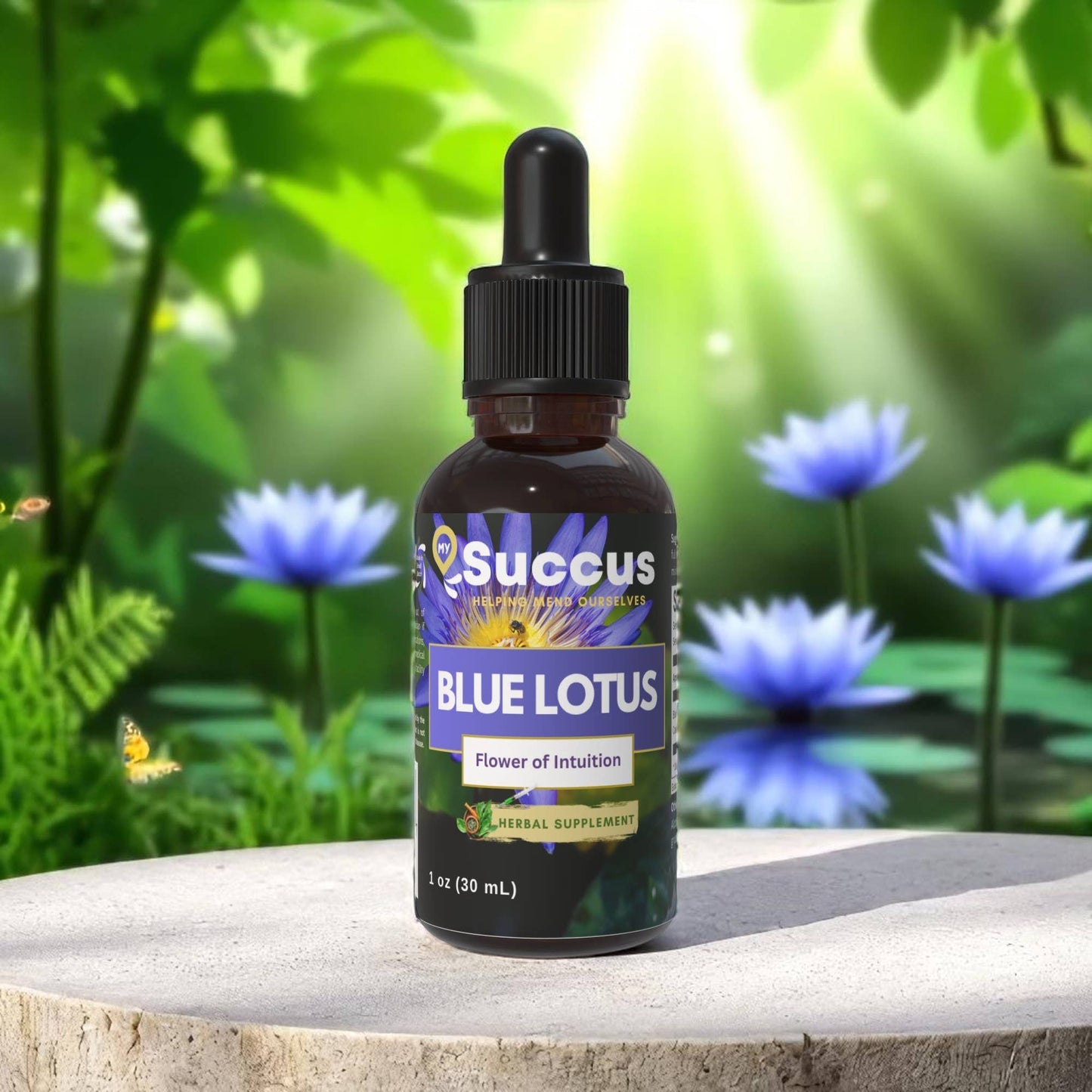 
                  
                    Succus - Blue Lotus Tincture - The Flower of Intuition (High Potency)
                  
                