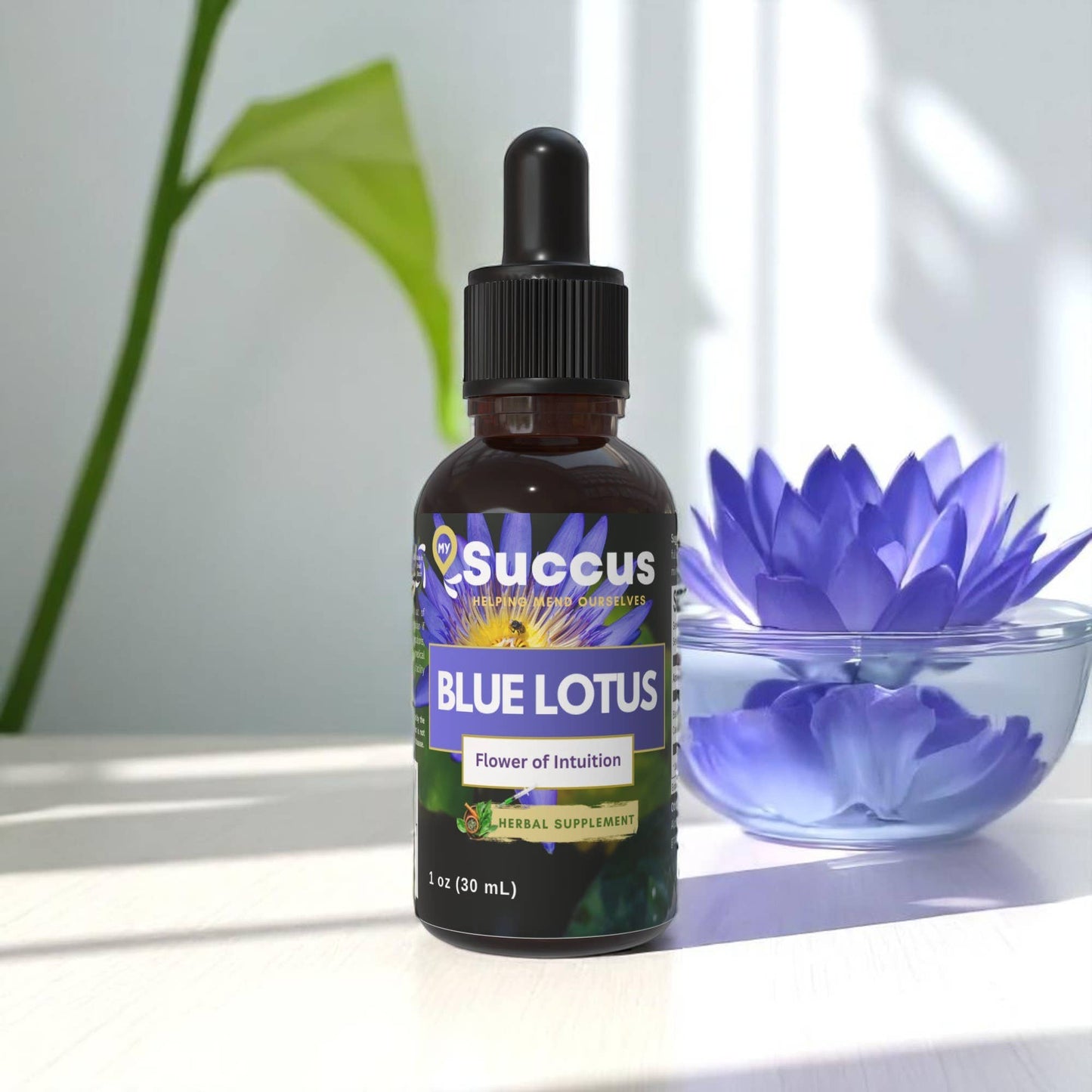 
                  
                    Succus - Blue Lotus Tincture - The Flower of Intuition (High Potency)
                  
                