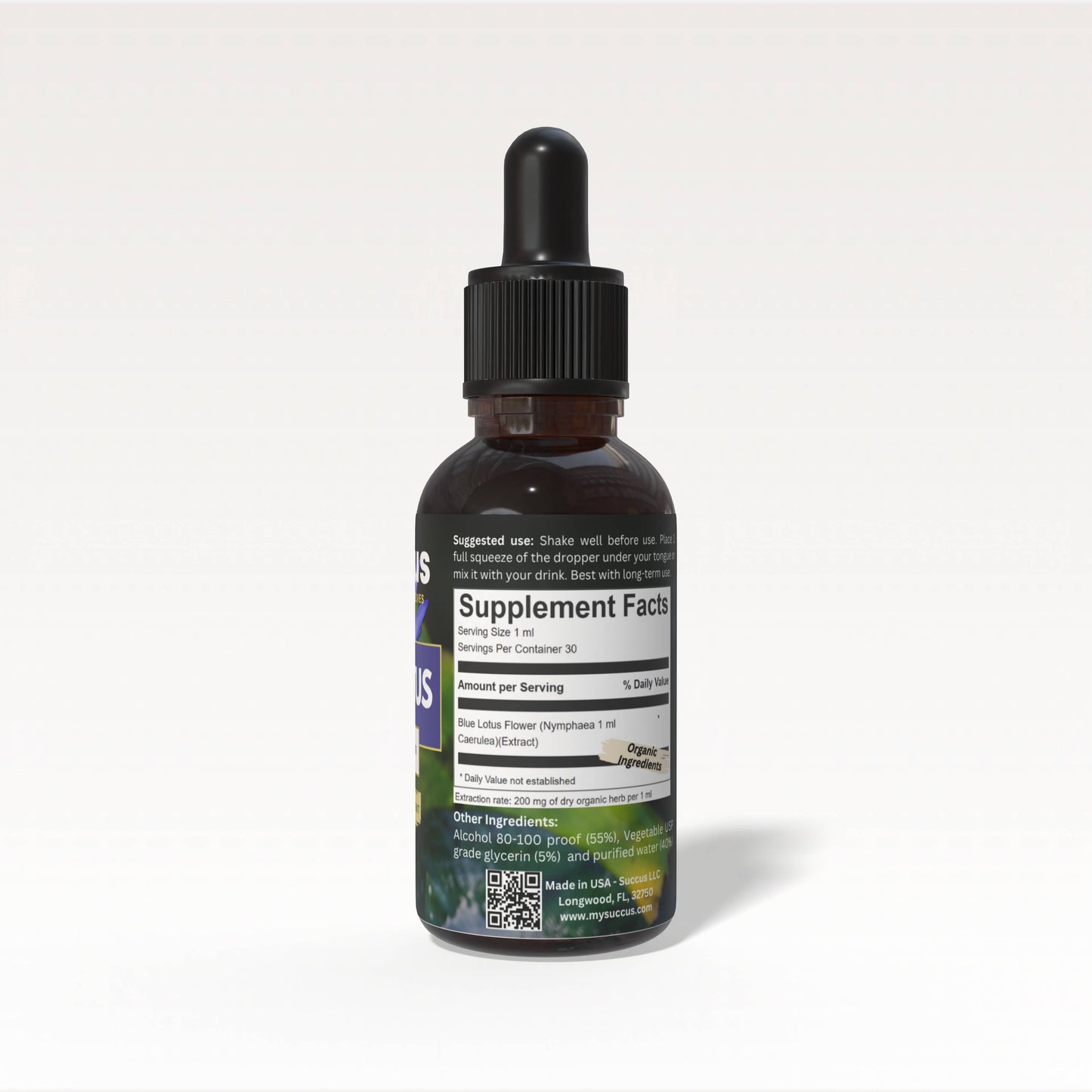 
                  
                    Succus - Blue Lotus Tincture - The Flower of Intuition (High Potency)
                  
                
