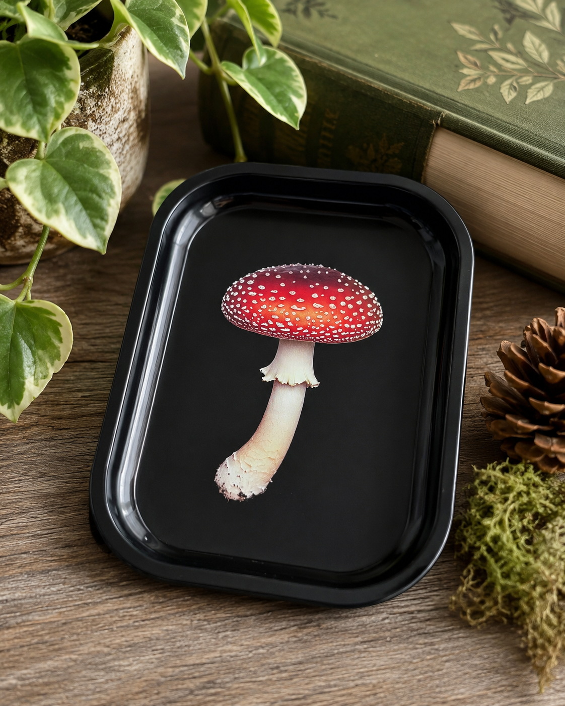 
                  
                    World Buyers - Amanita Mushroom Metal Tray - MT100
                  
                