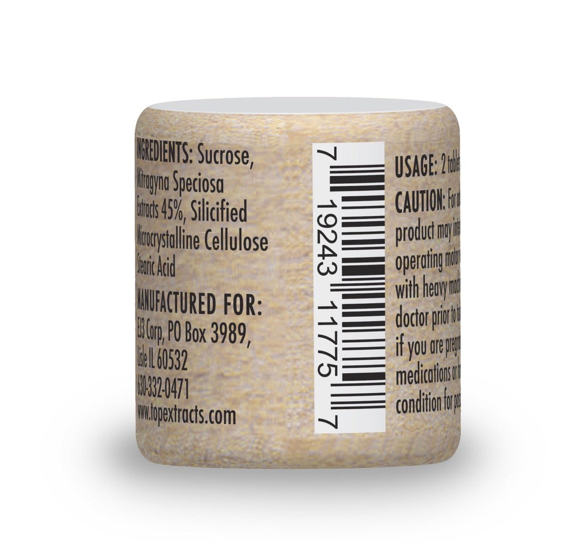 
                  
                    Top Extracts - KRATOM EXTRACT TABLETS 45%
                  
                