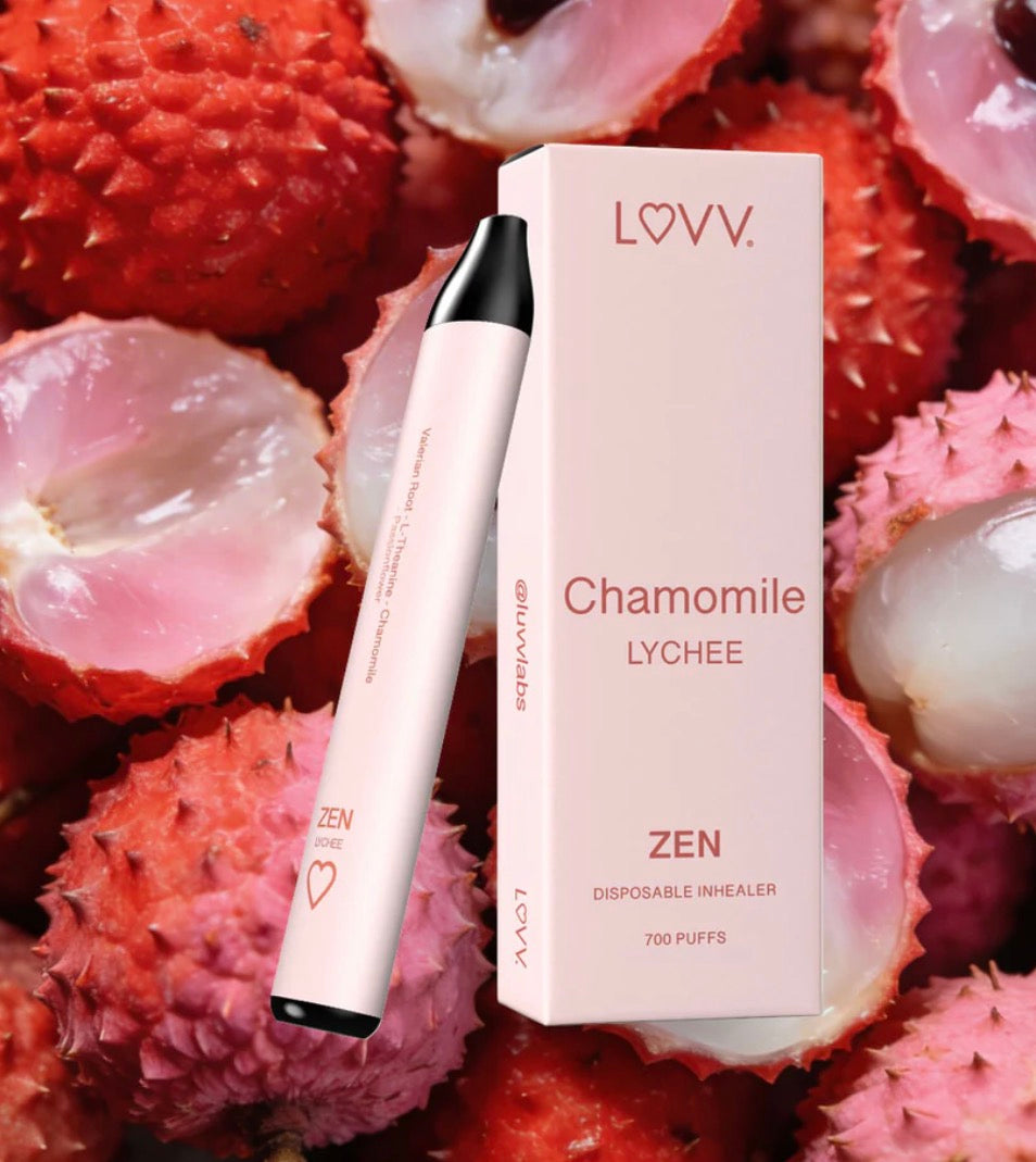 
                  
                    Luvv ZEN - Chamomile / Lychee Flavored Inhaler
                  
                