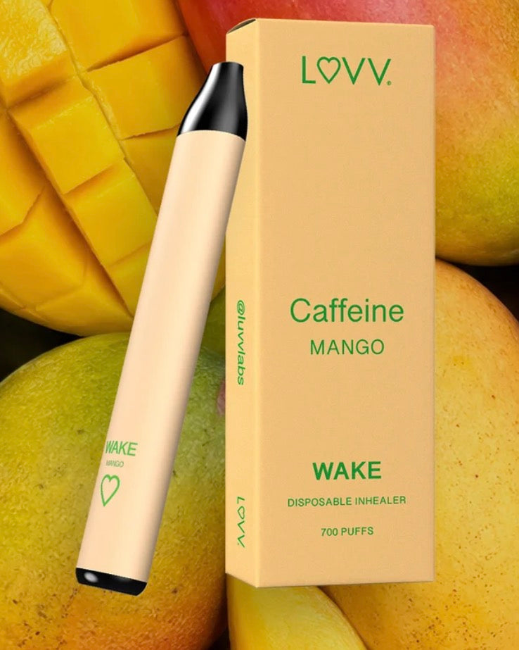 
                  
                    Luvv WAKE - Caffeine & B12 - Mango Flavored Inhaler
                  
                