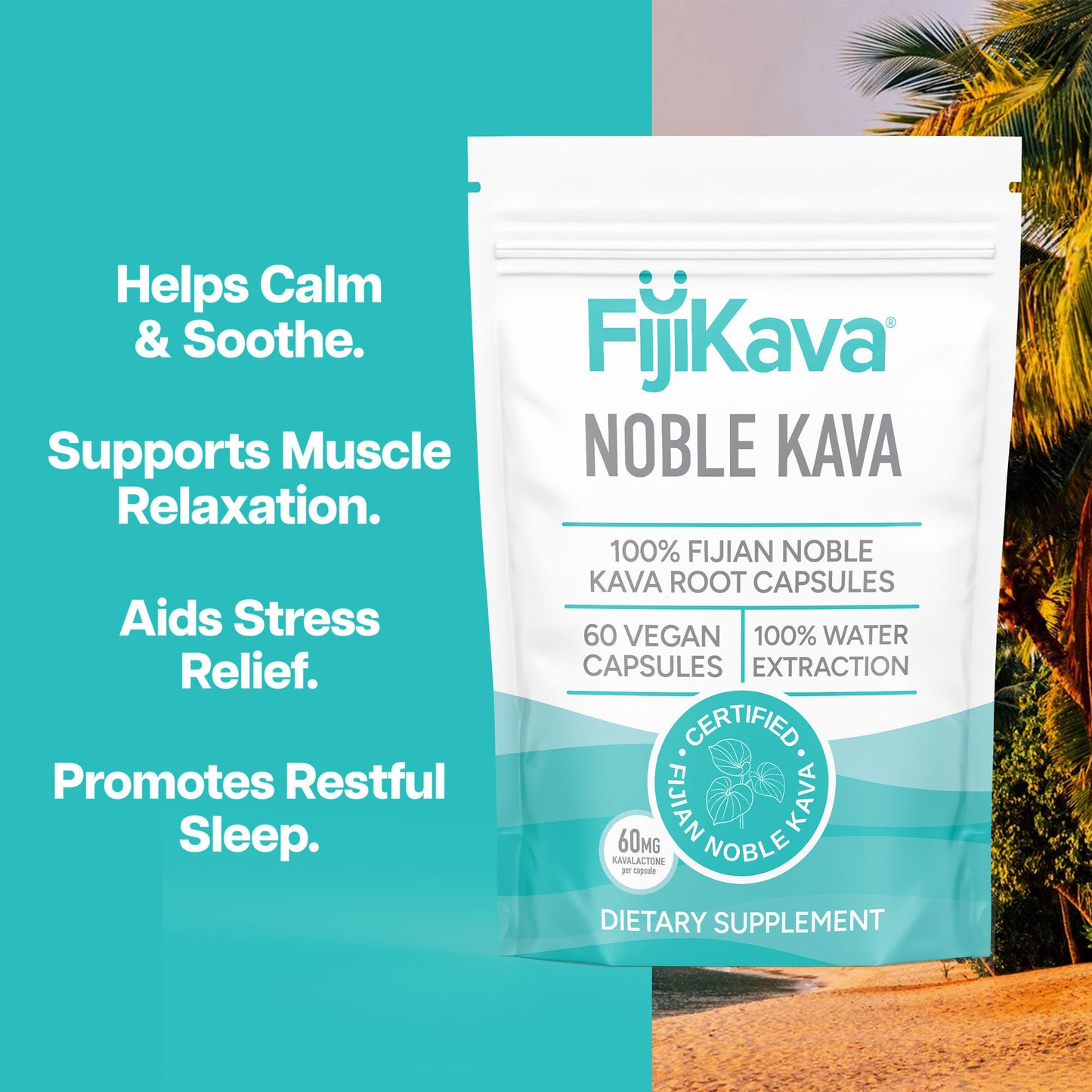 
                  
                    FijiKava - Noble Kava Capsules
                  
                