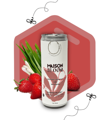 Maison Bloom - Elevated Seltzer 5mgTHC/10mgCBD/5mgCBG/5mgCBN