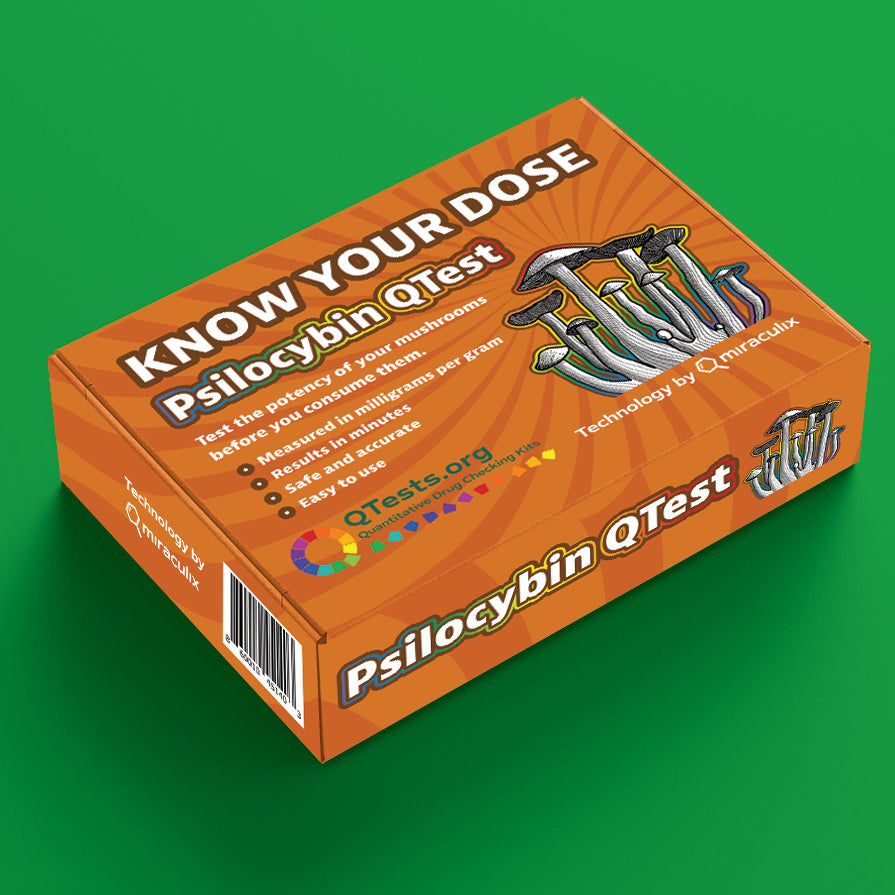 
                  
                    Qtest.org - Know Your Dose Psilocybin  Potency Test
                  
                