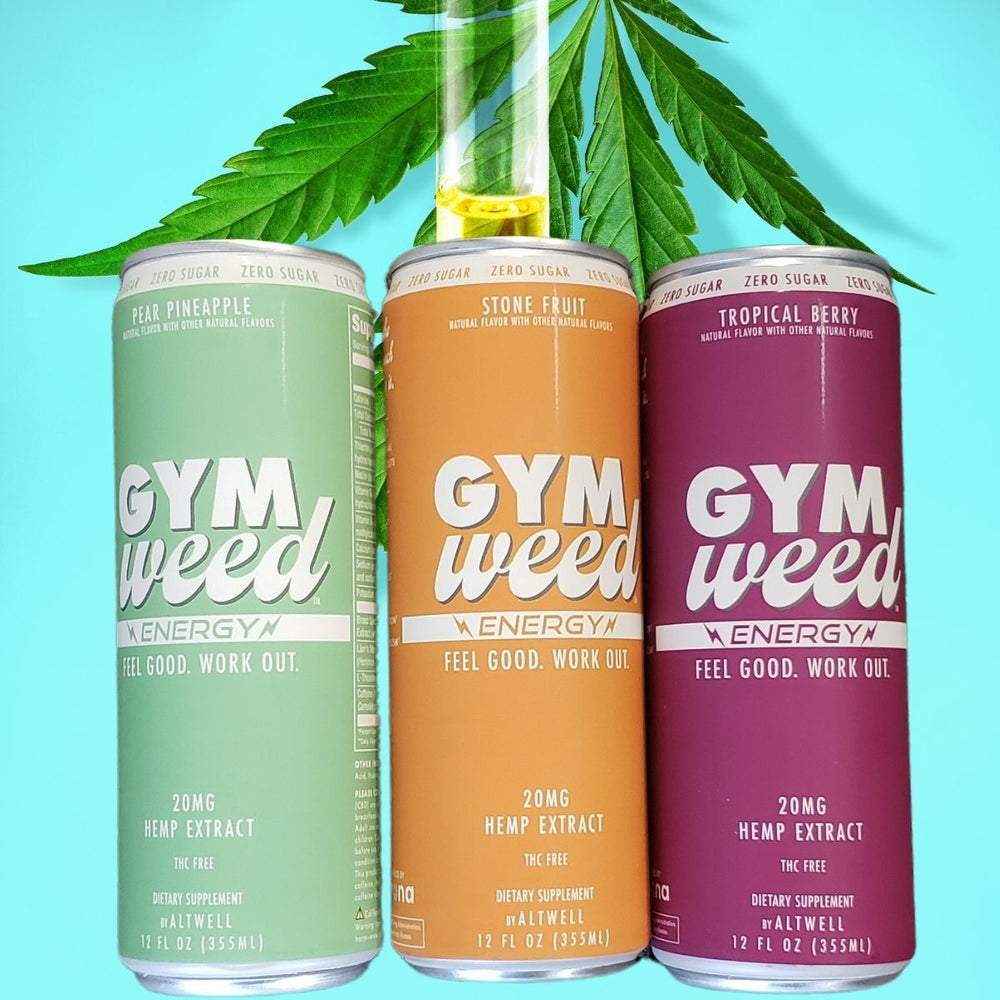 Gym Weed - CBD and Mushroom Infused Energy Drink