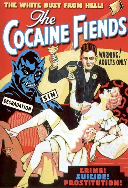 
                  
                    BMS BIZ - The Cocaine Fiends  Vintage Movie Posters 16 x 24
                  
                