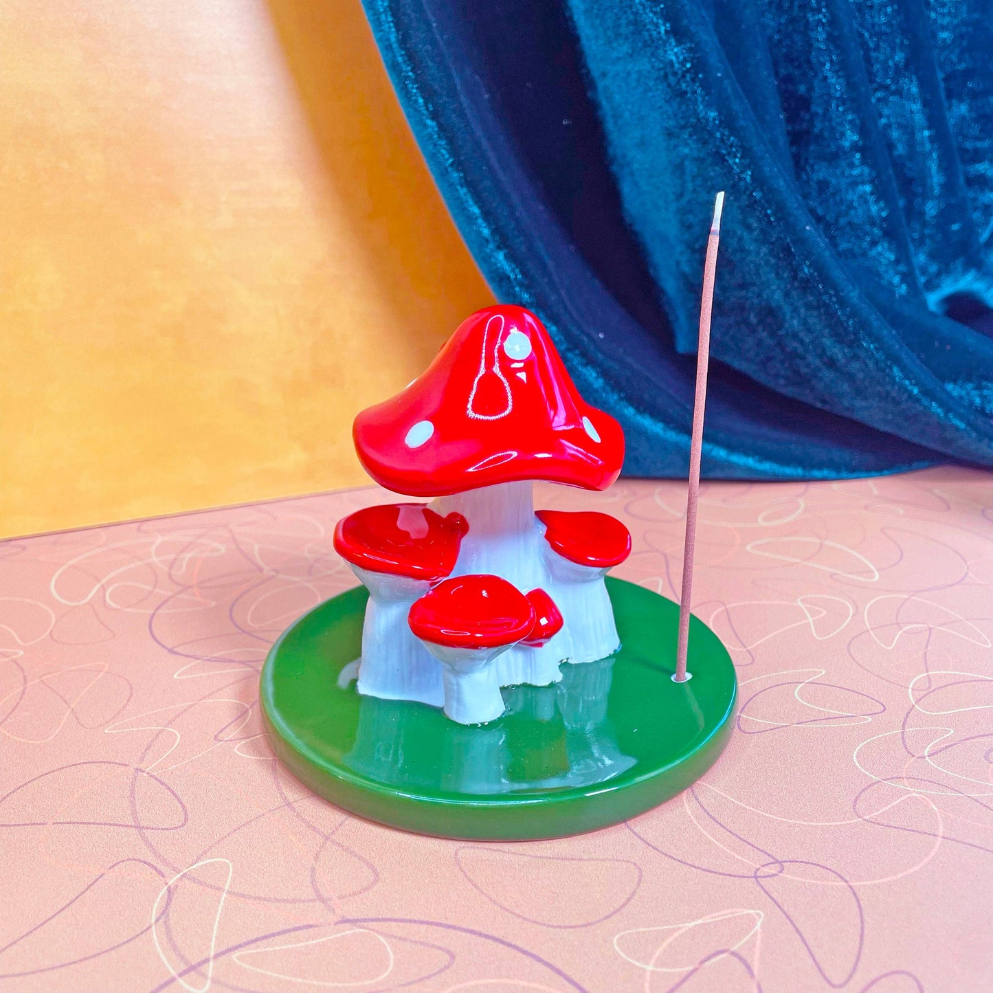 
                  
                    Mushroom Incense Holder
                  
                