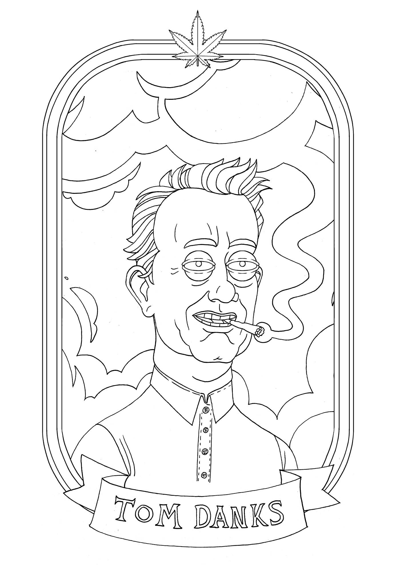 
                  
                    Wood Rocket Products - High AF Coloring Book, CB-011
                  
                