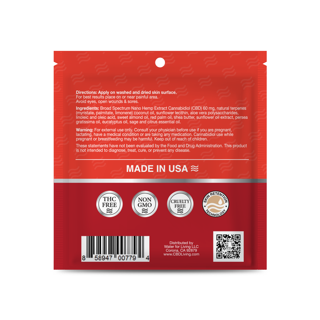 
                  
                    CBD Living - CBD Topical Relief Patch 100mg
                  
                