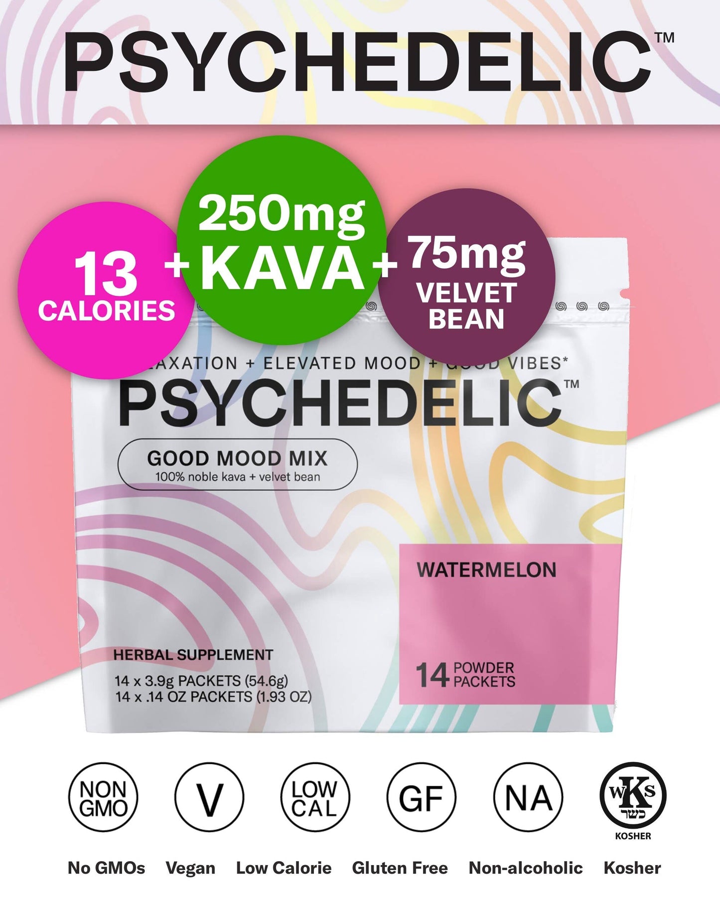 
                  
                    Psychedelic Water - Good Mood Mix - Watermelon
                  
                