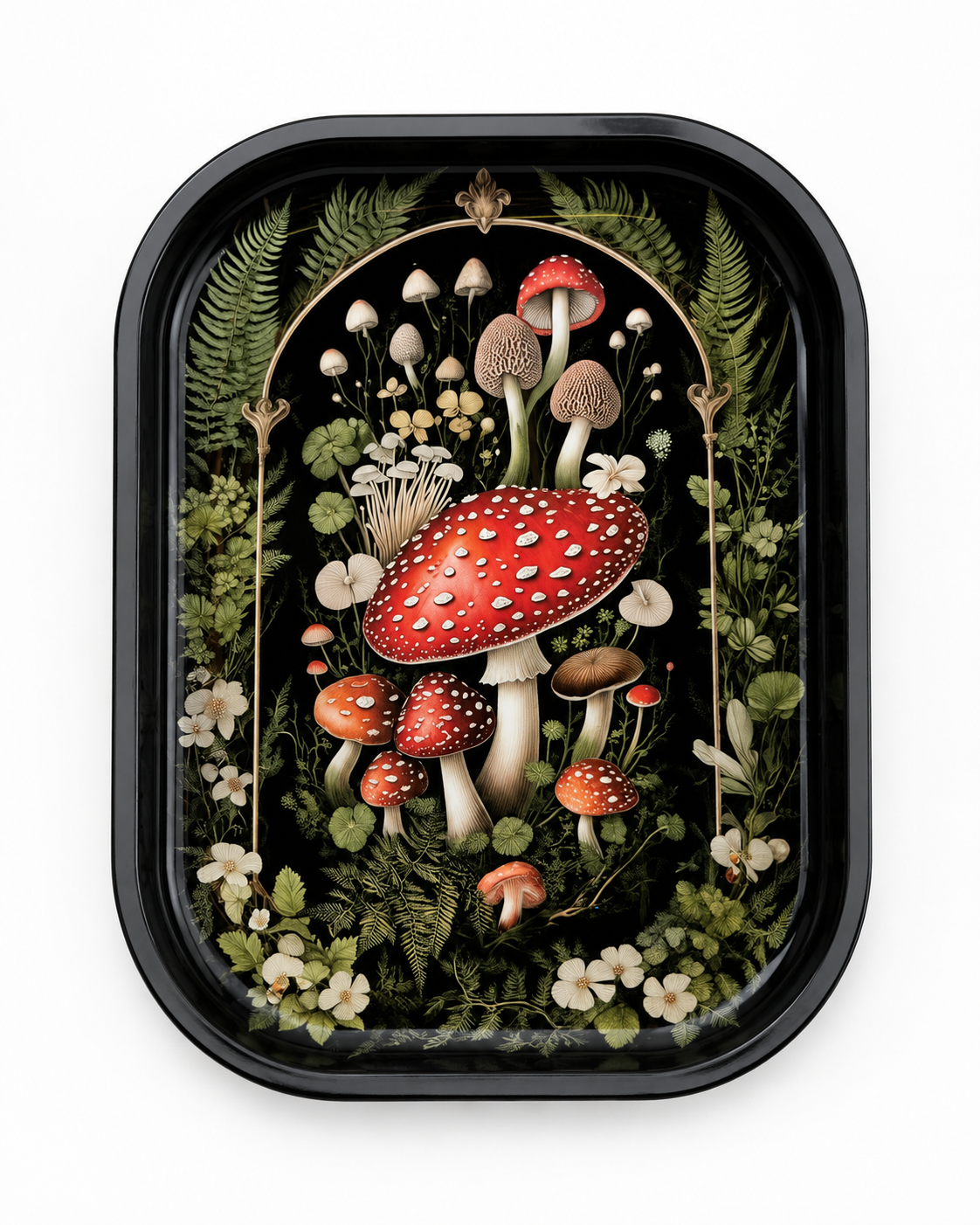 
                  
                    World Buyers - Mushroom Forest Metal Tray - MT128
                  
                
