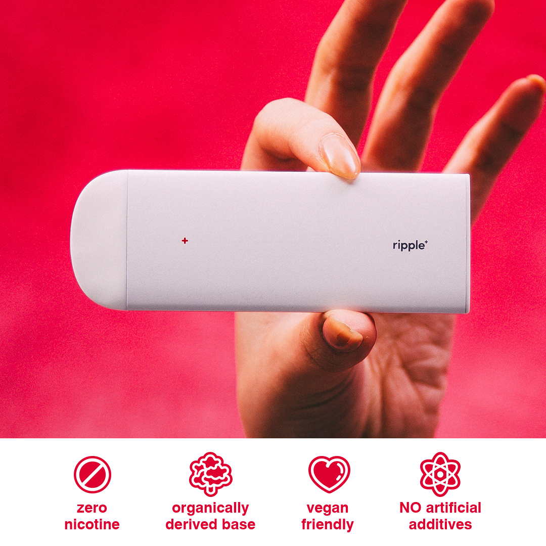 Ripple+ Boost - Pomegranate Zero Nicotine Diffuser- 1,000 Puffs: 40g ...