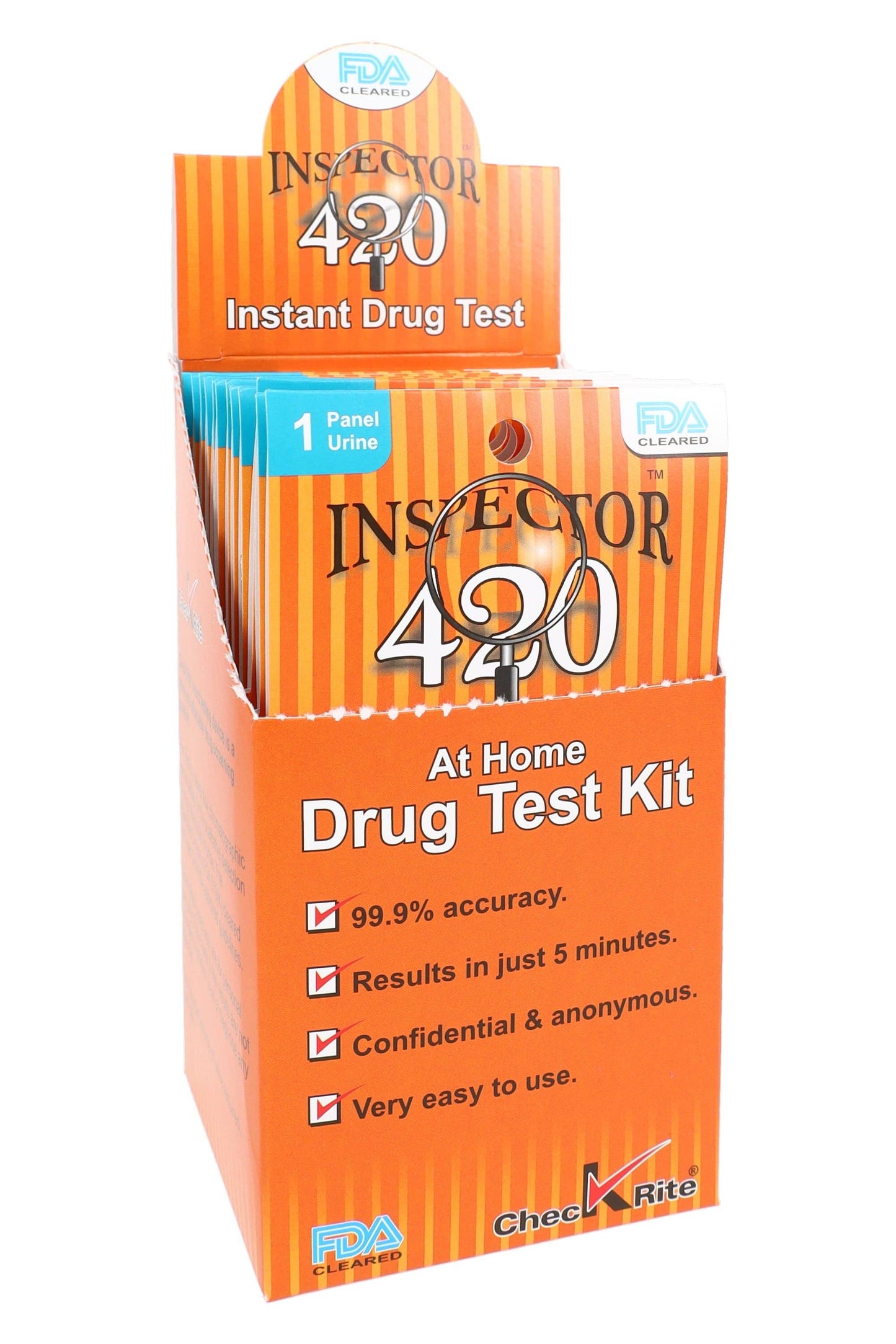 
                  
                    SPS Wholesale Inc - Inspector 420 1-Panel THC Drug Test Kit - DT119
                  
                