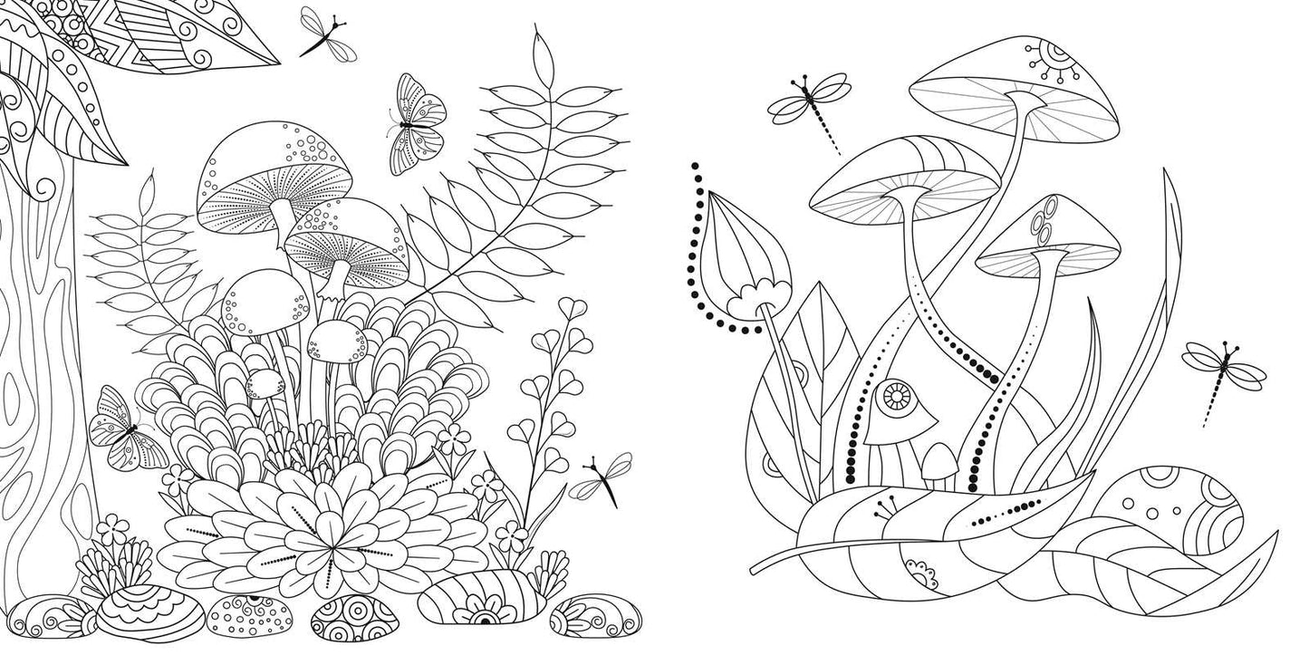 
                  
                    Simon & Schuster - Magic Mushrooms Coloring Book by
                  
                