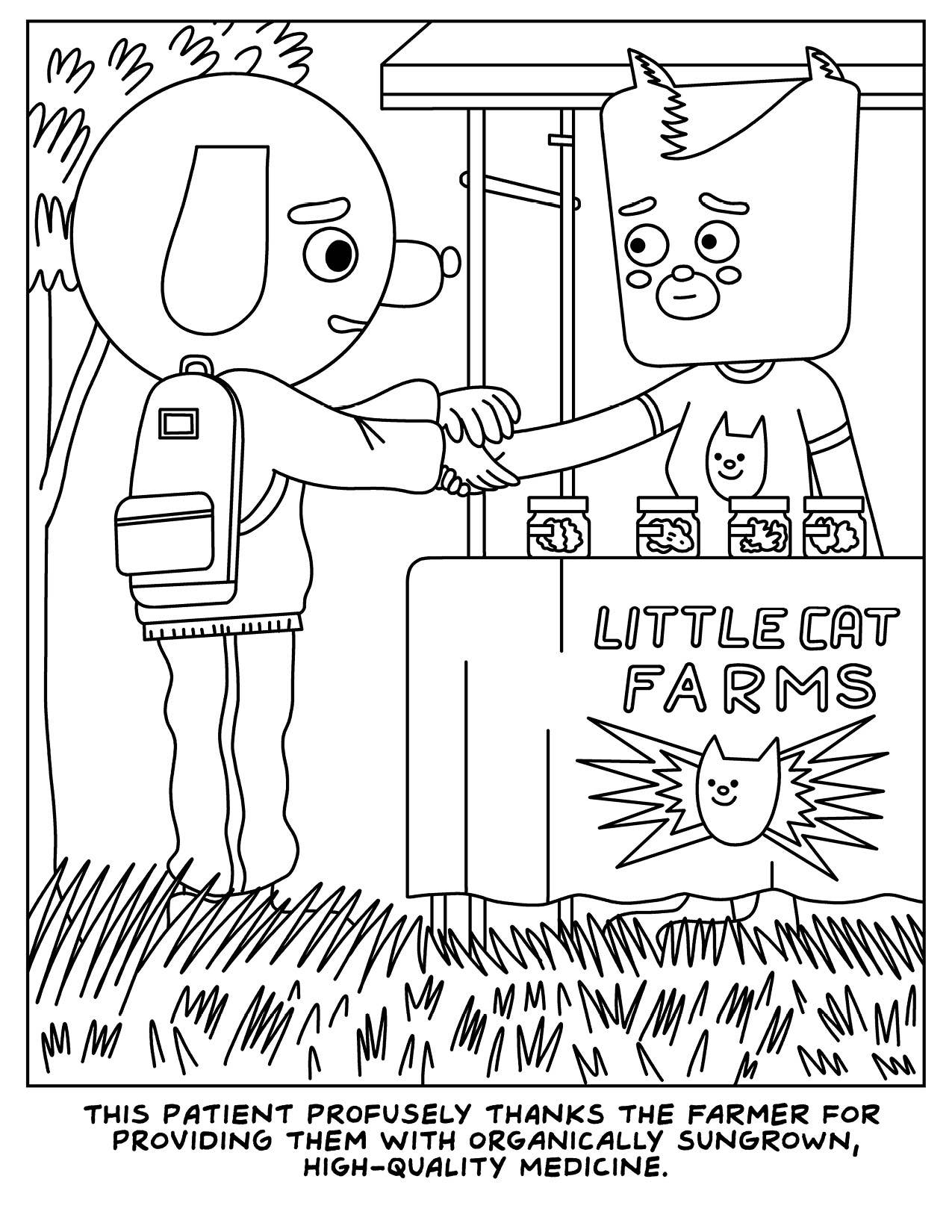 
                  
                    Wood Rocket Products - A Visit to the Cannabis Farm Coloring Book, CB-034
                  
                