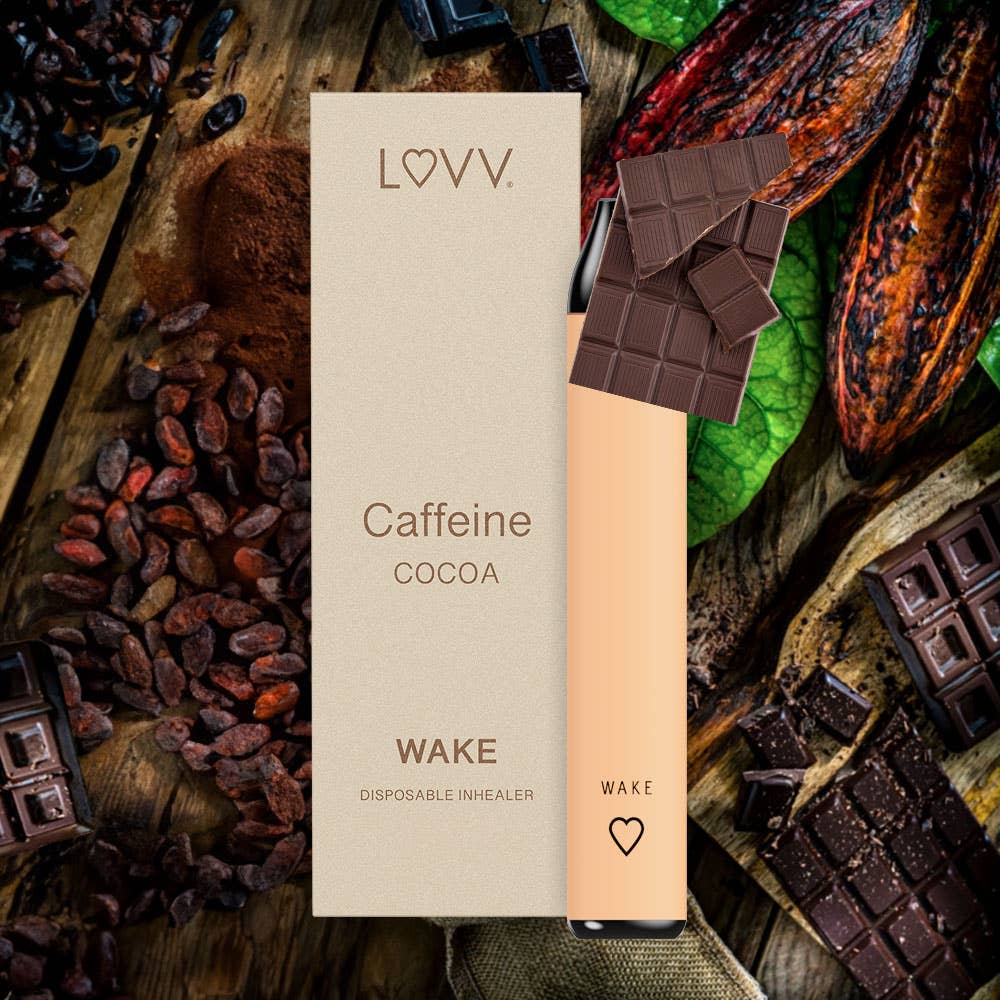 
                  
                    LUVV Labs - 1 LUVV WAKE Caffeine & B12 Infused Cocoa Flavored Inhealers
                  
                