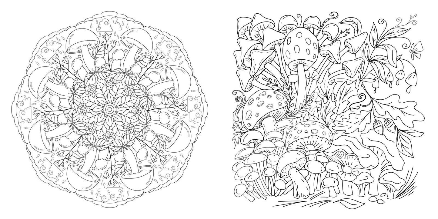 
                  
                    Simon & Schuster - Magic Mushrooms Coloring Book by
                  
                