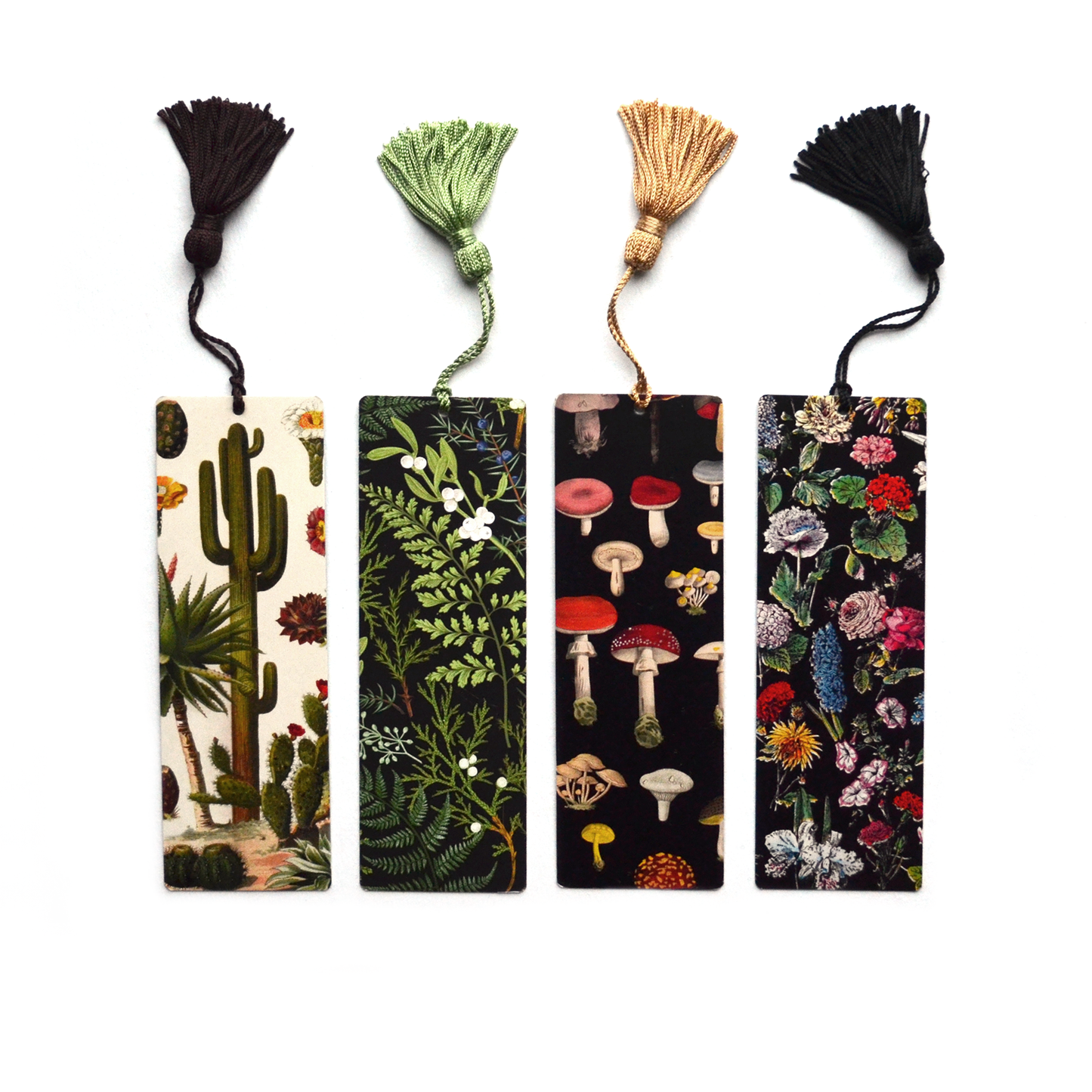 
                  
                    Curious Prints - Botanical Mushroom and Marbled Bookmark with Tassel
                  
                