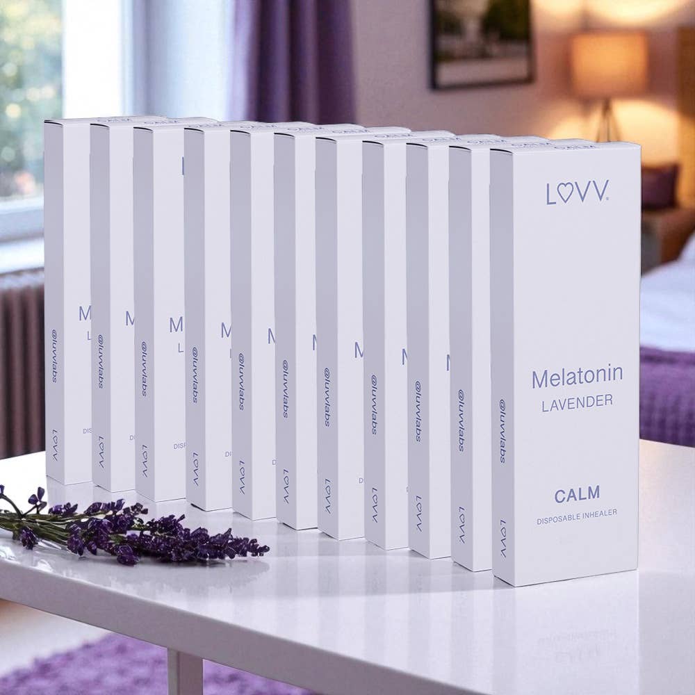 
                  
                    LUVV Labs - 1 LUVV CALM Melatonin Infused Lavender Flavored Inhealers
                  
                