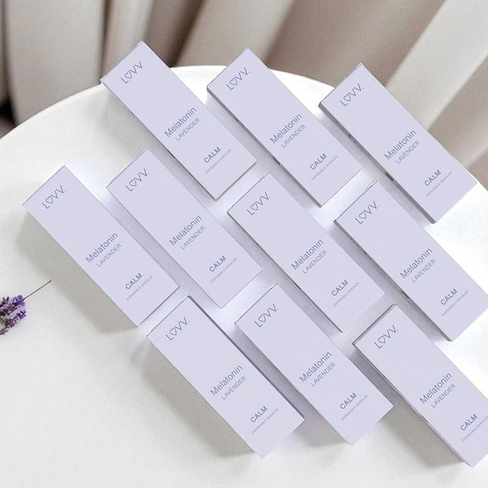
                  
                    LUVV Labs - 1 LUVV CALM Melatonin Infused Lavender Flavored Inhealers
                  
                
