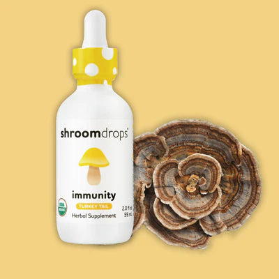Shroomworks - Turkey Tail Shroomdrops Supplements - Immunity