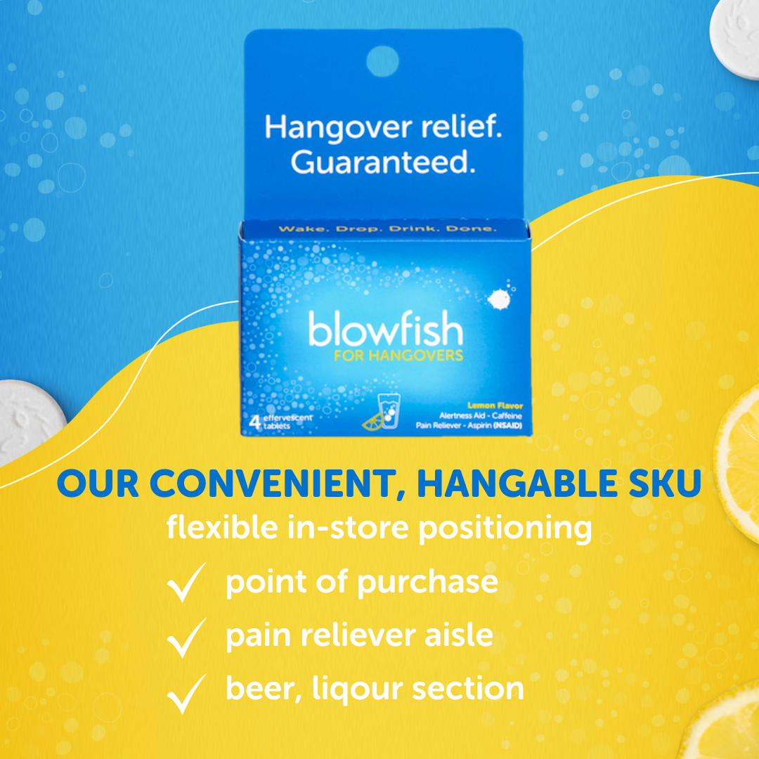 
                  
                    Blowfish for Hangovers - Blowfish for Hangovers - 4ct, Peggable
                  
                