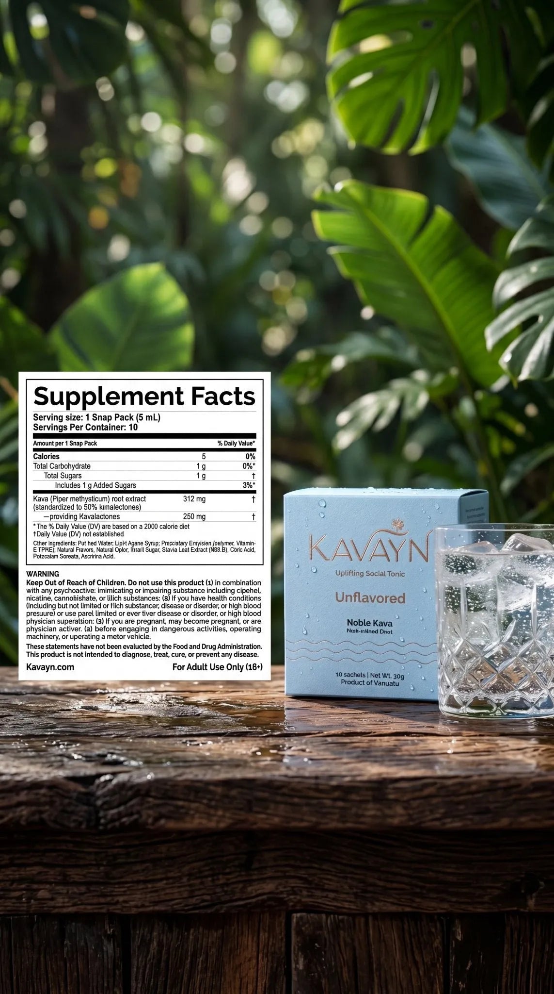 
                  
                    Kavayn - Unflavored Kava Snap Packs
                  
                