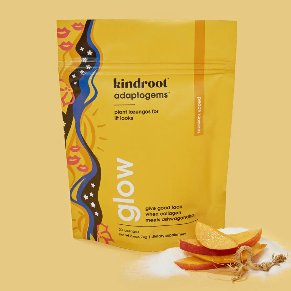 Kindroot- Adaptogems™ Lozenges for Lit Looks Herbal Supplement
