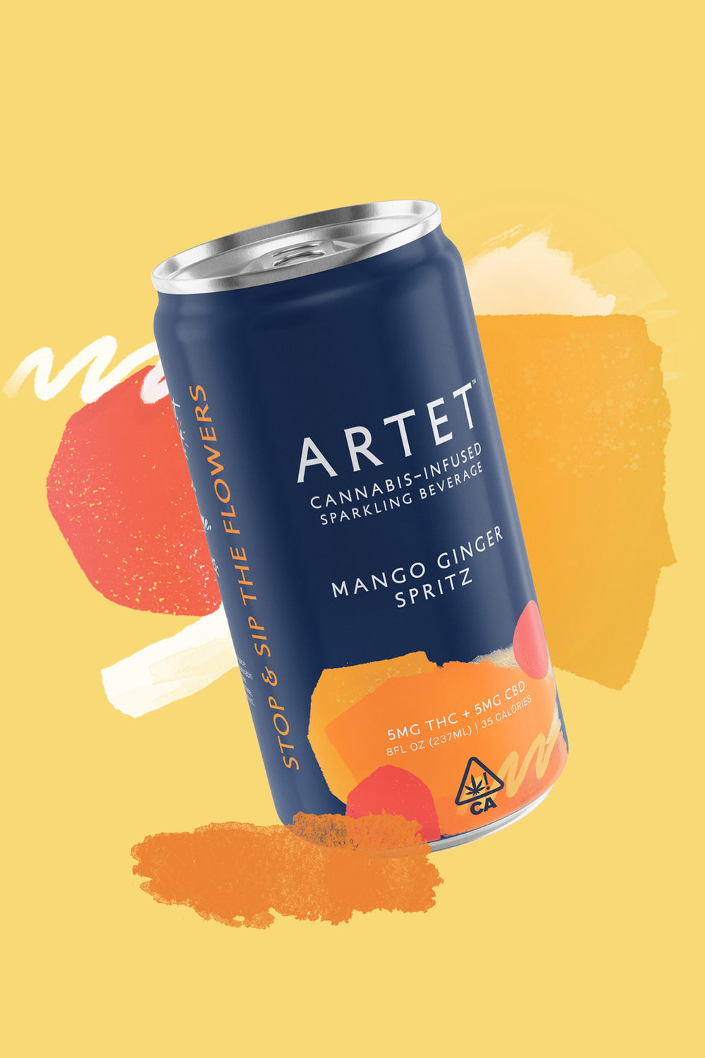 Artet - Cannabis Infused Sparkling Beverage - 5mg THC / 5mg CBD