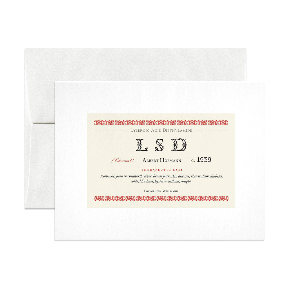 
                  
                    LSD Pharmacy Greeting Card
                  
                