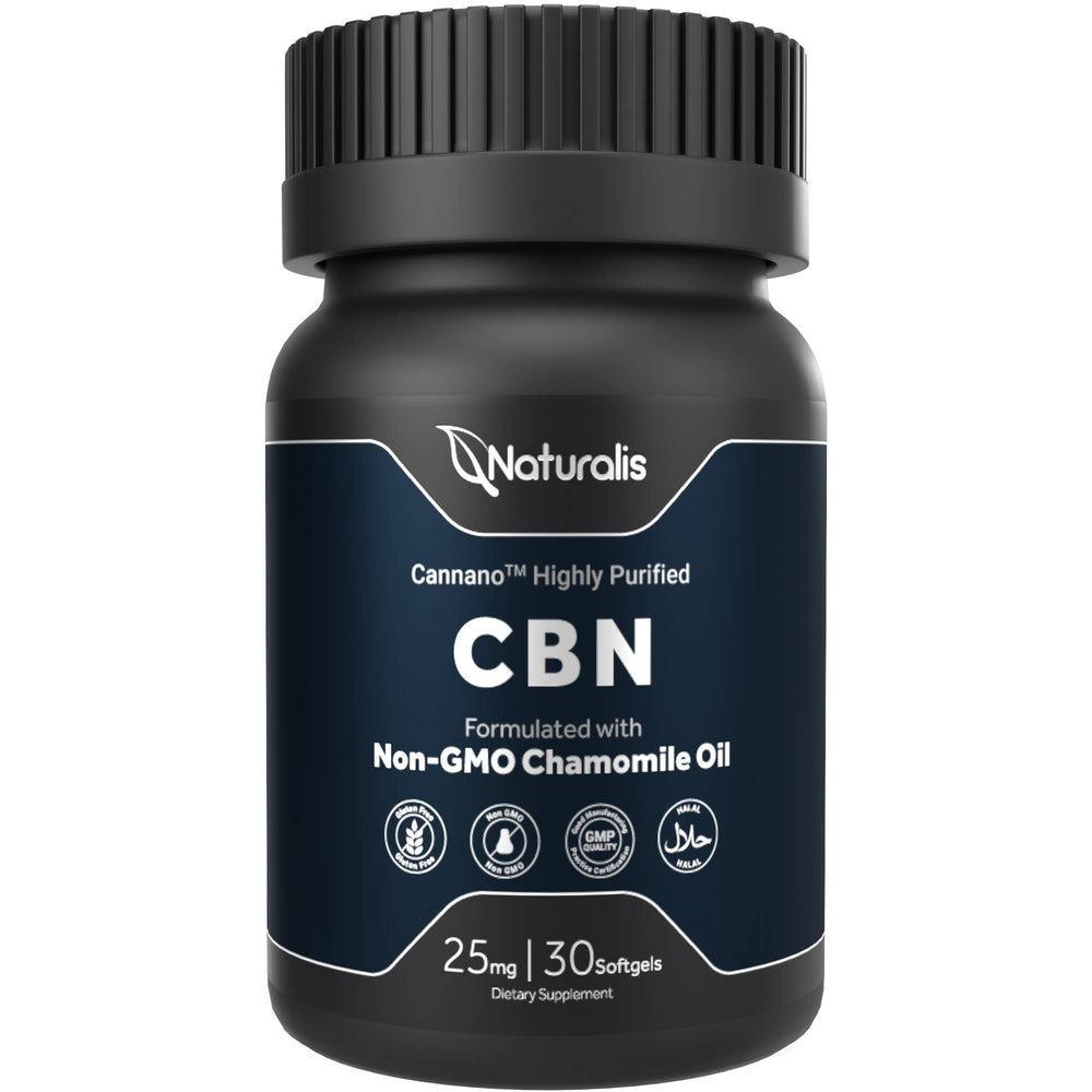 Naturalis - Ultra Purified CBN 25mg With Non-GMO Chamomile Oil