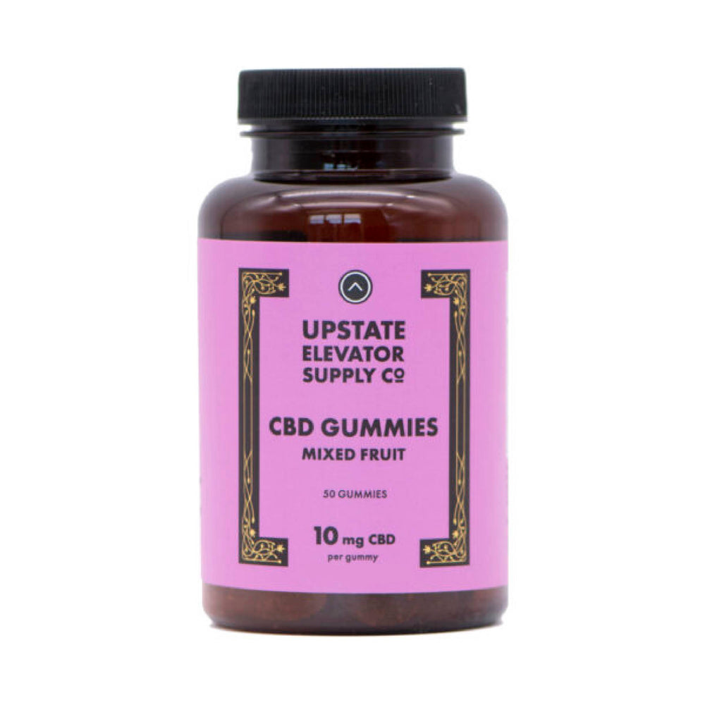 Upstate Elevator Supply Co. - Mixed Fruit CBD Gummies 10mg - 50 ct