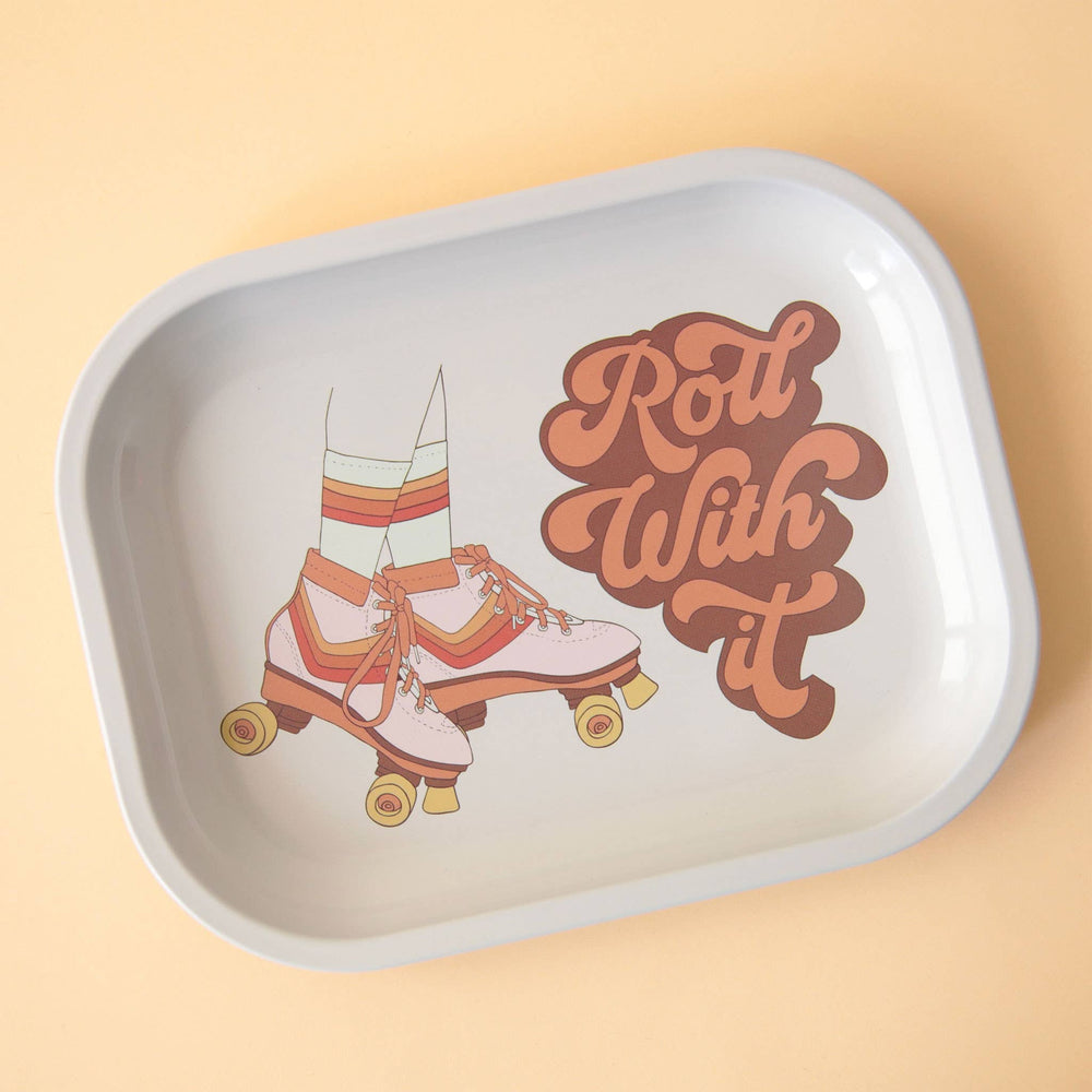Roll with It Metal Tray