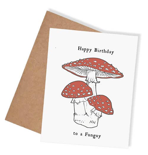 Happy Birthday Fun Guy Card